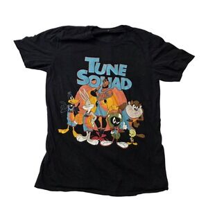Space Jam Tune Squad Shirt Mens Small Looney Tunes Basketball Movie Cartoon Tee